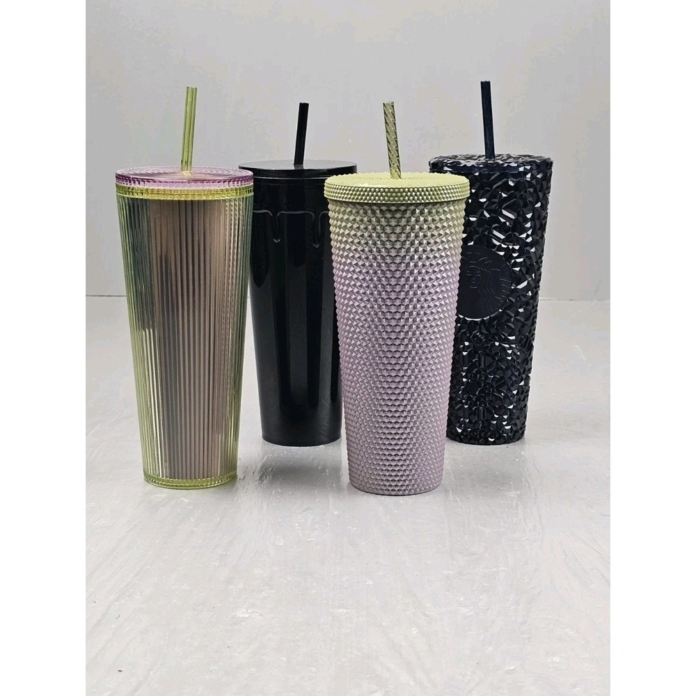 Lot Of 4 Starbucks 24 Oz Tumblers Limited Edition Retired NWT NWOT